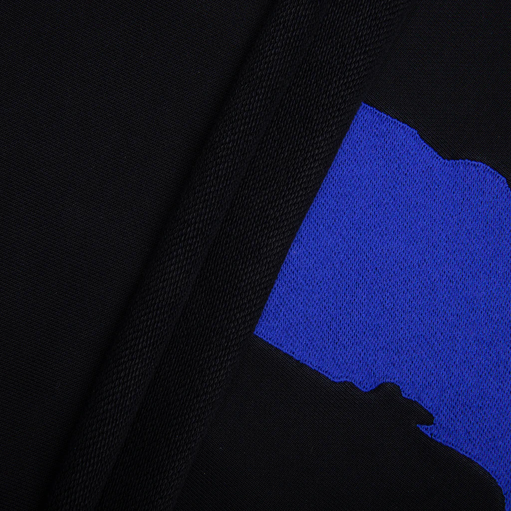 OG Staple Embroidered Hoodie - Black/Blue - Image 5