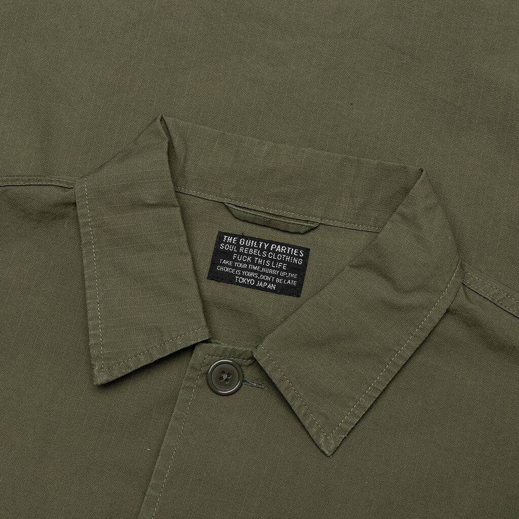 Army Shirt Type-2 - Khaki - Image 3