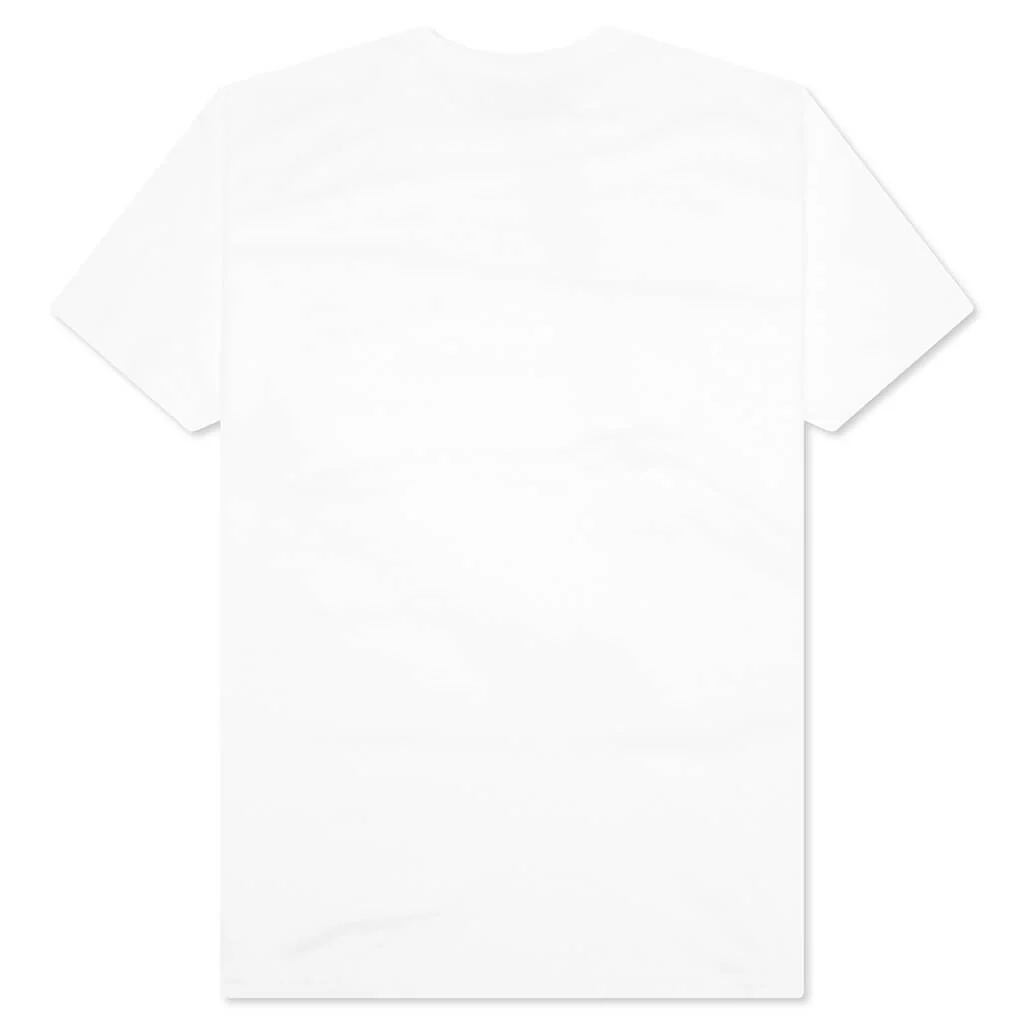 Crewneck T-Shirt Type 6 - White - Image 2