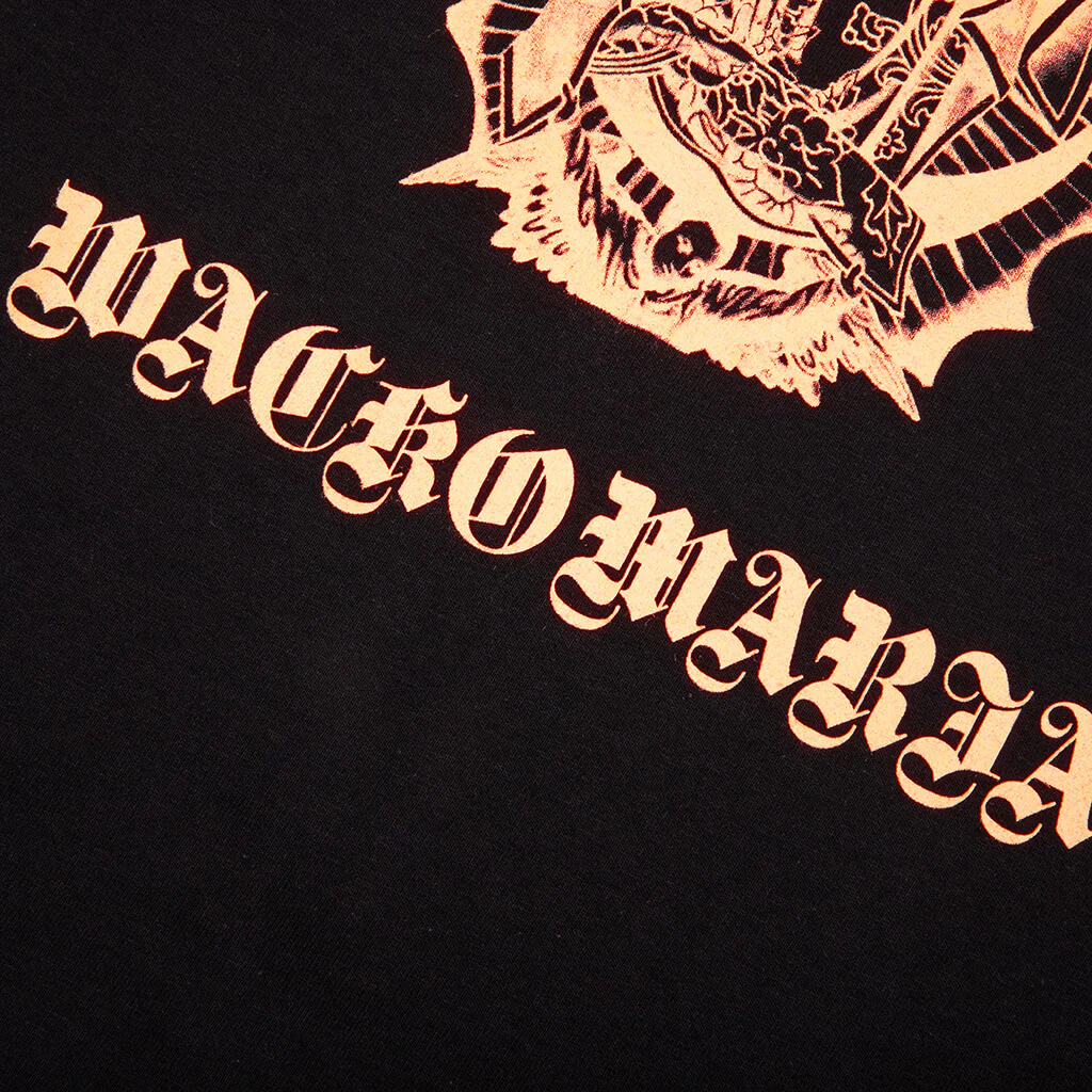 Crewneck T-Shirt Type-8 - Black - Image 3