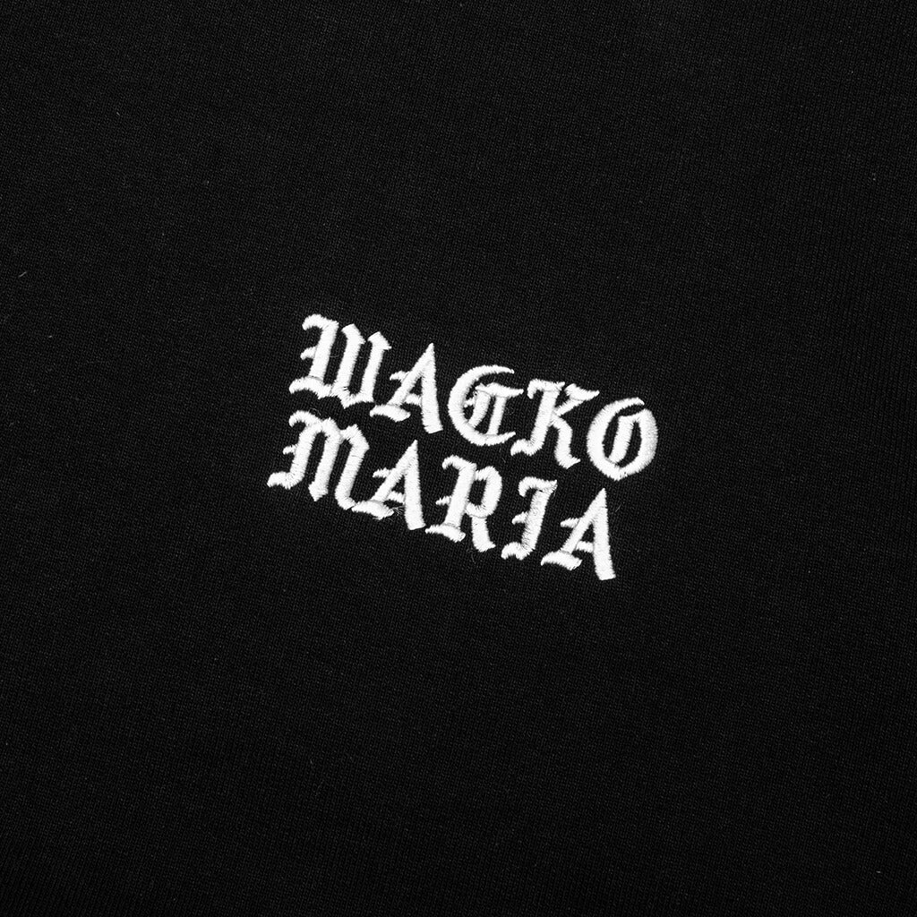 Heavy Weight Crewneck Sweat Shirt Type-2- Black - Image 5