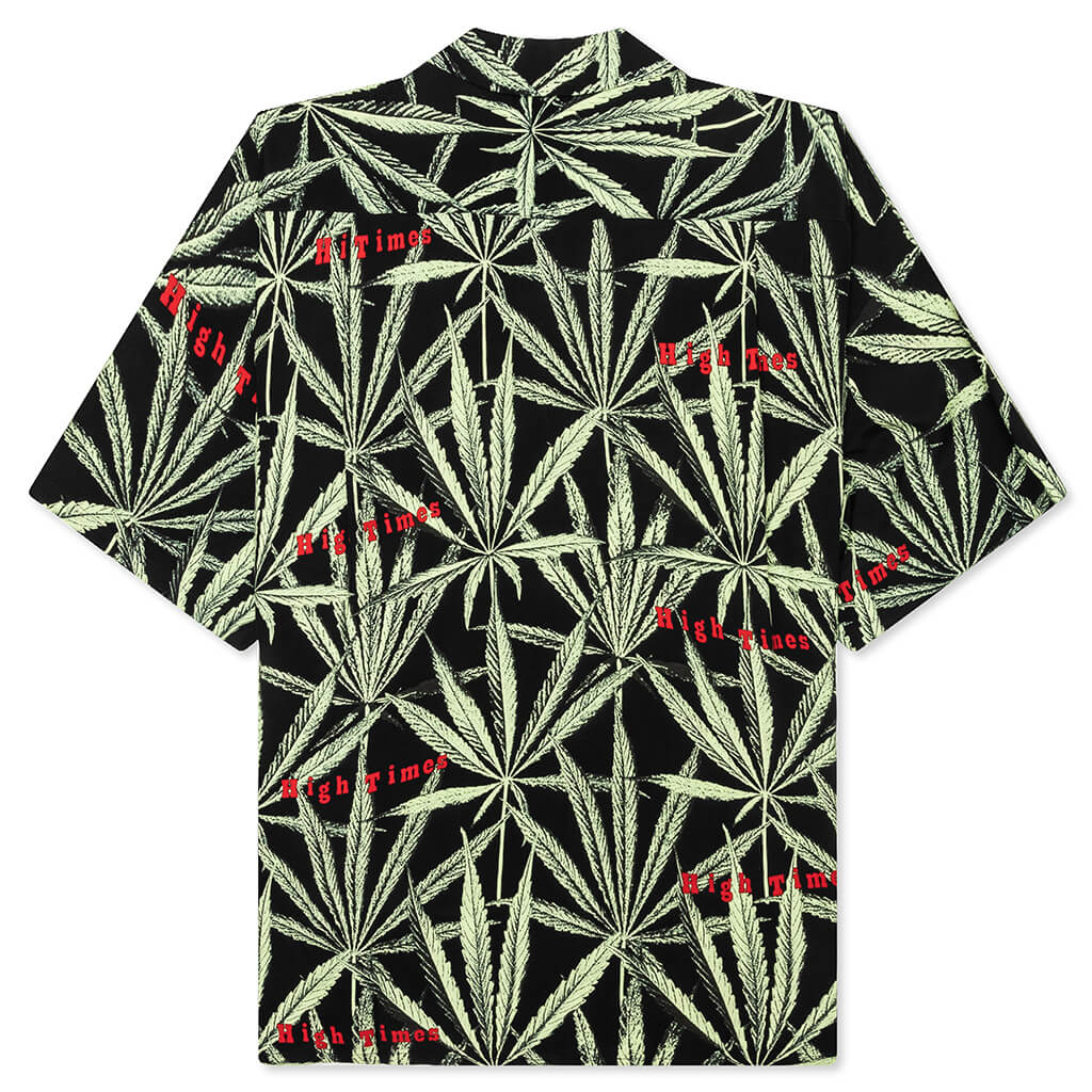 High Times S/S Hawaiian Shirt Type-1 - Black - Image 2