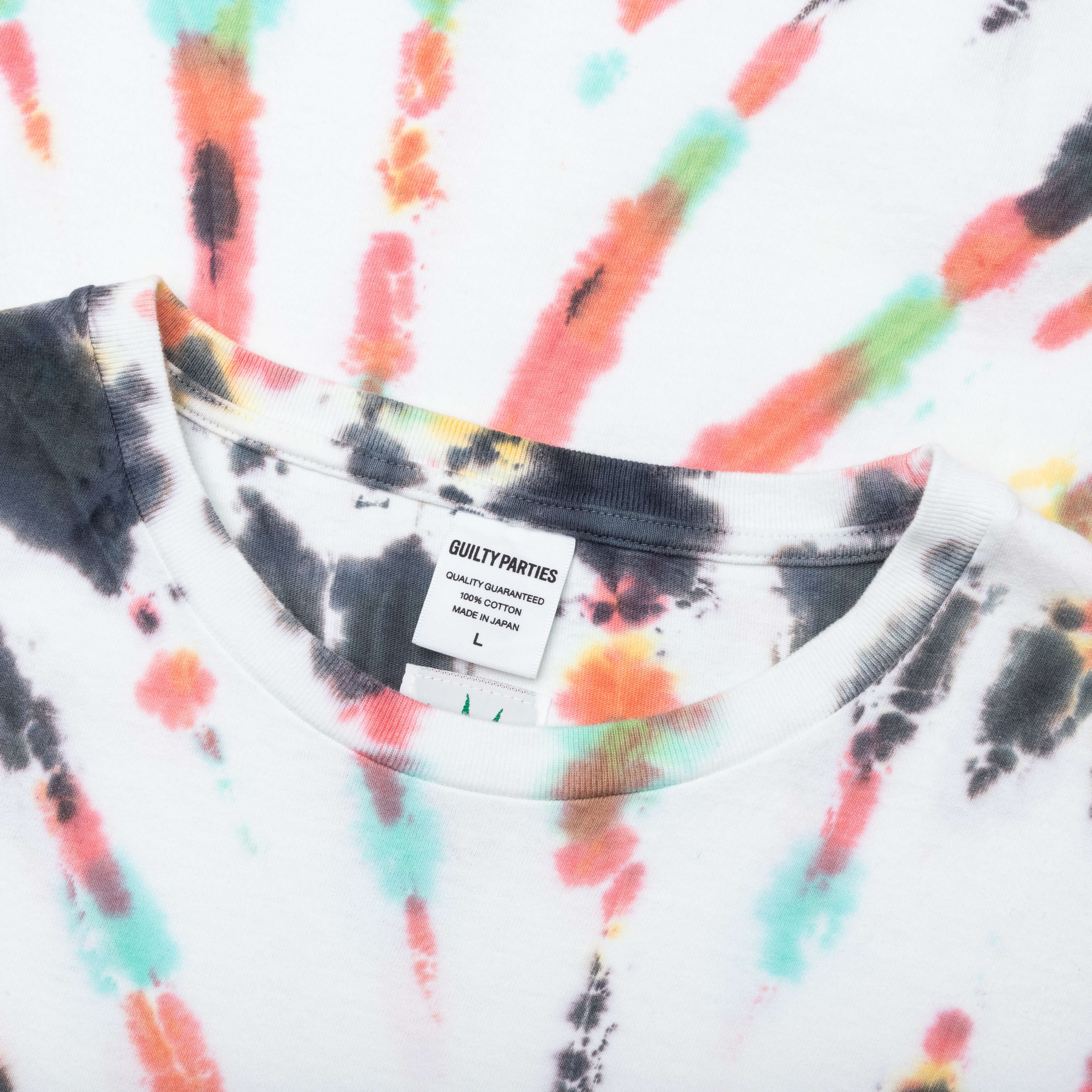 High Times Tie Dye Crewneck T-Shirt Type-2 - Multi - Image 3