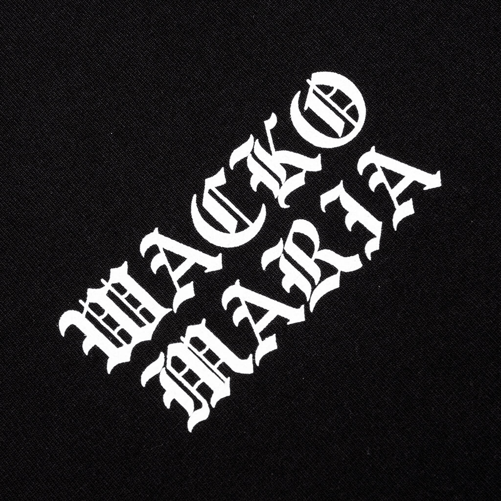 Washed Heavyweight Crewneck T-Shirt Type 2 - Black - Image 3