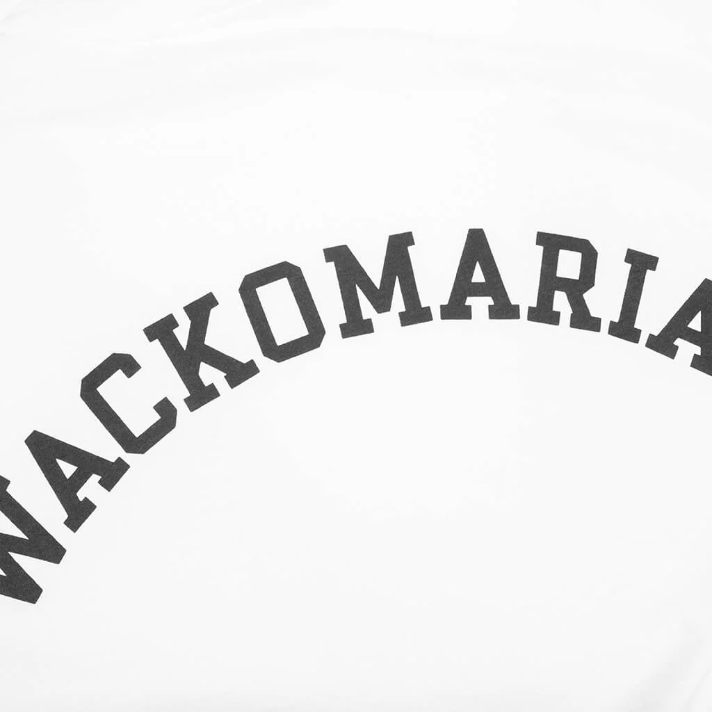 Washed Heavyweight Crewneck T-Shirt Type 5 - White - Image 4