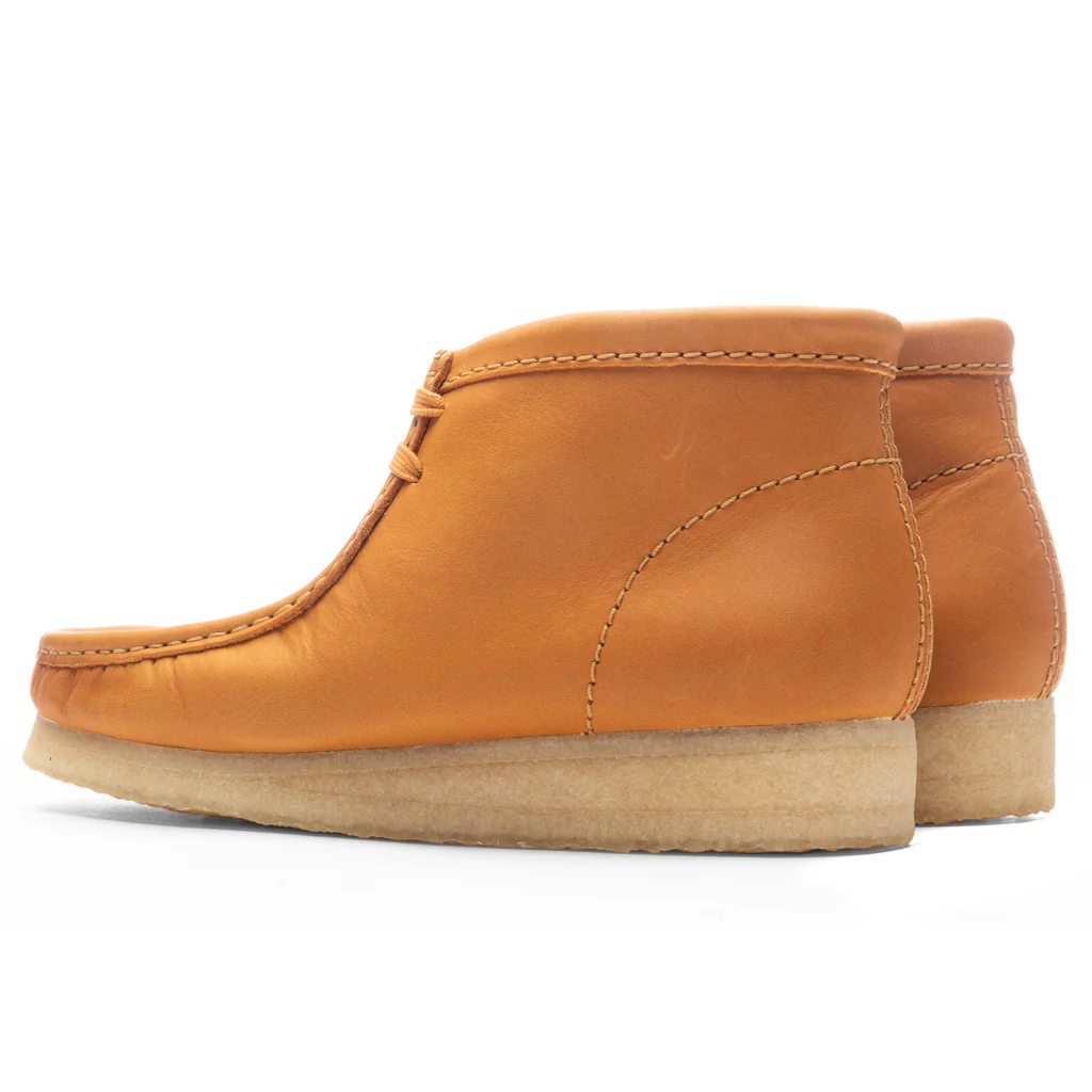 Wallabee Leather Boot Mid - Tan - Image 3