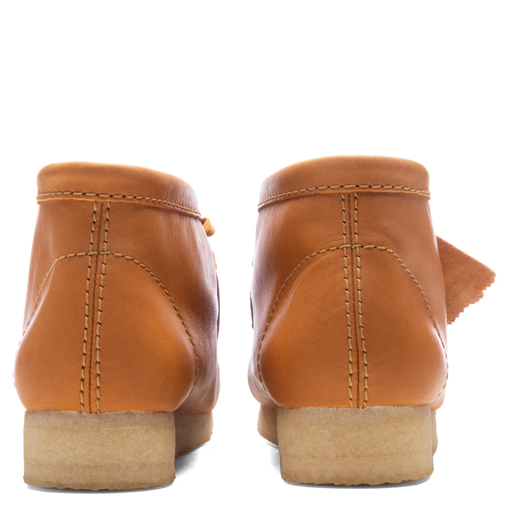 Wallabee Leather Boot Mid - Tan - Image 4