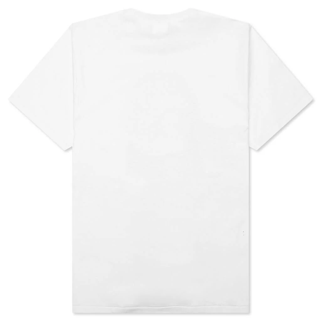 1st Camo Busy Works Tee - White - Image 2