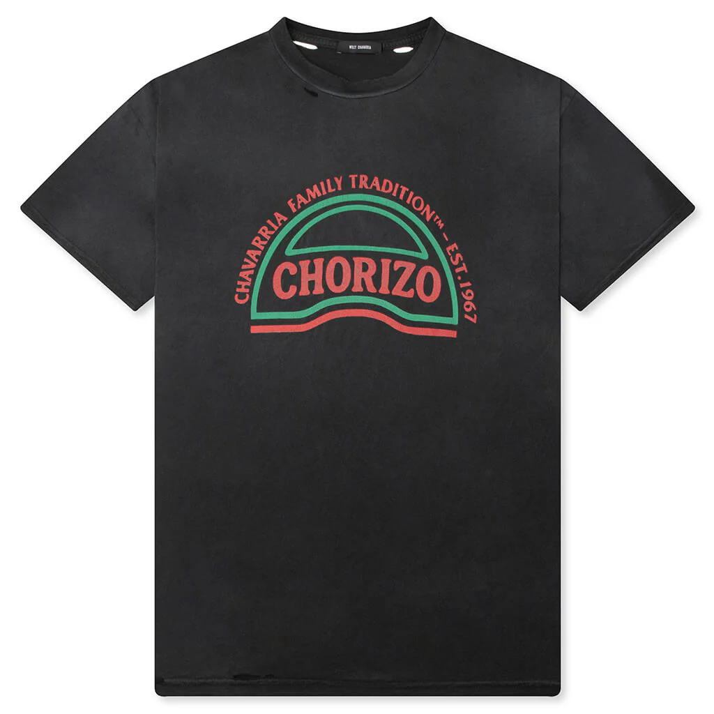 Chorizo Tee - Black Beauty