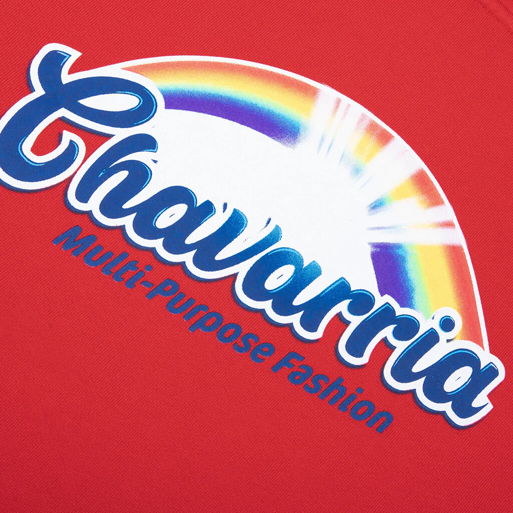 Fabuloso Shrunken Hoodie - Fiery Red - Image 5