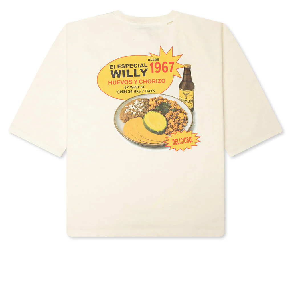Willy's Taco Shop Tee - Masa Pristine - Image 2