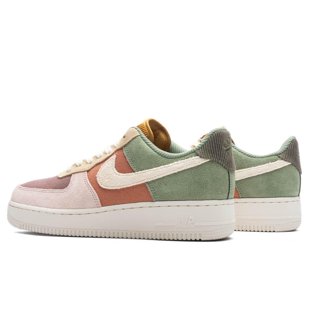 Women's Air Force 1 '07 LX - Oil Green/Pale Ivory/Terra Blush/Sesame - Image 3