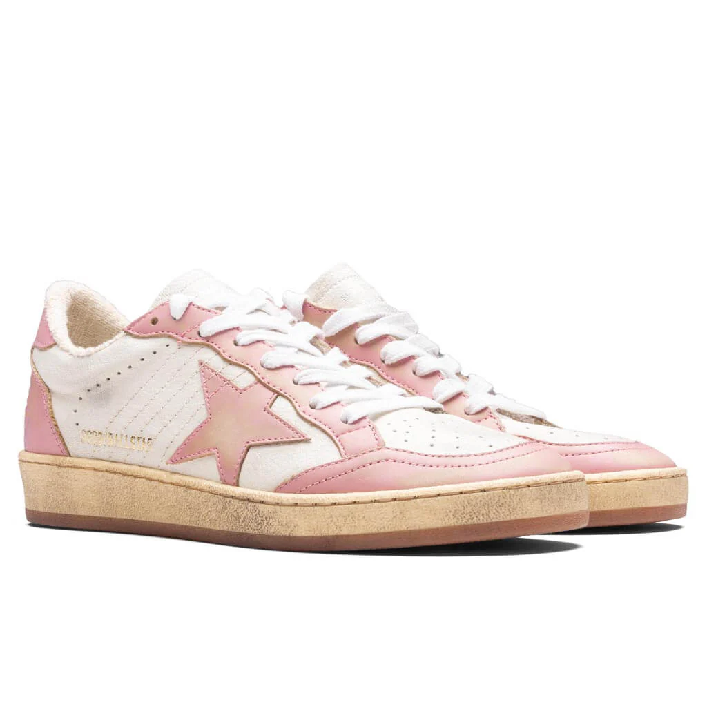Women's Ball-Star - White/Pink - Image 2