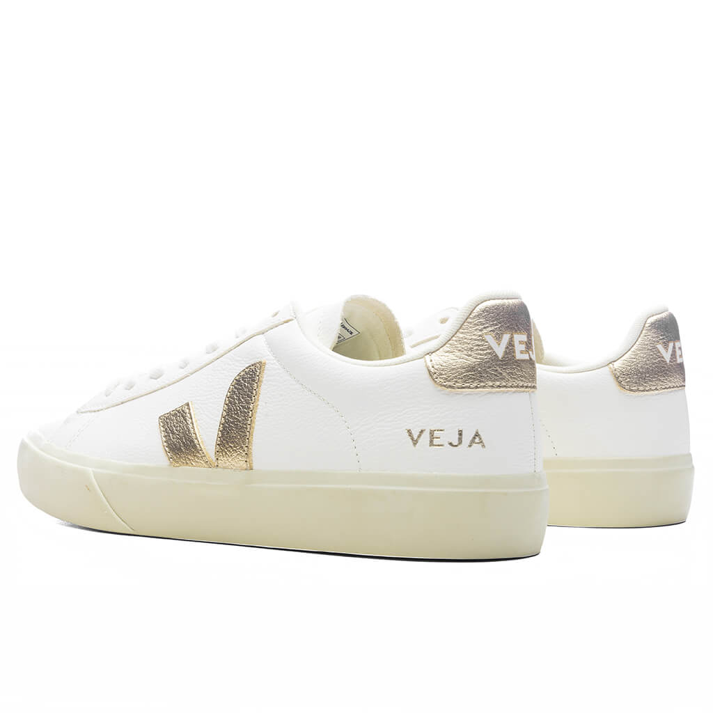 Women's Campo Chromefree Leather - Extra White/Platine - Image 3