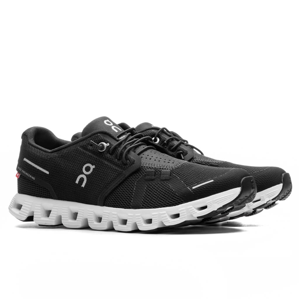 Women's Cloud 5 - Black/White - Image 2