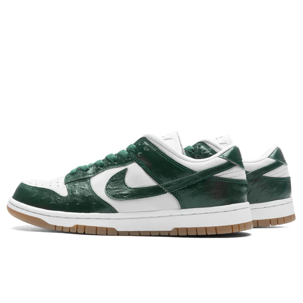 Women's Dunk Low LX - Phantom/Gorge Green/Metallic Gold - Image 3