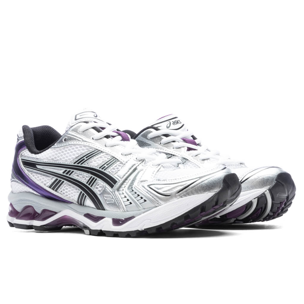 Women's Gel-Kayano 14 - White/Dark Grape - Image 2