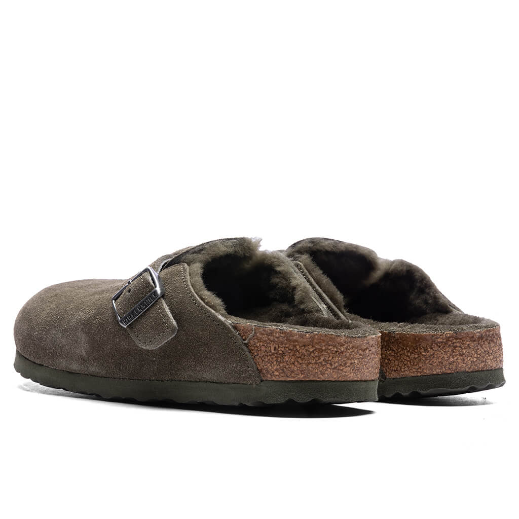 Women's Narrow Boston Suede - Thyme - Image 3