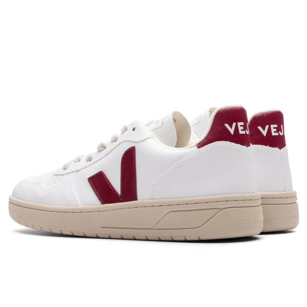 Women's V-10 CWL - White/Marsala - Image 3