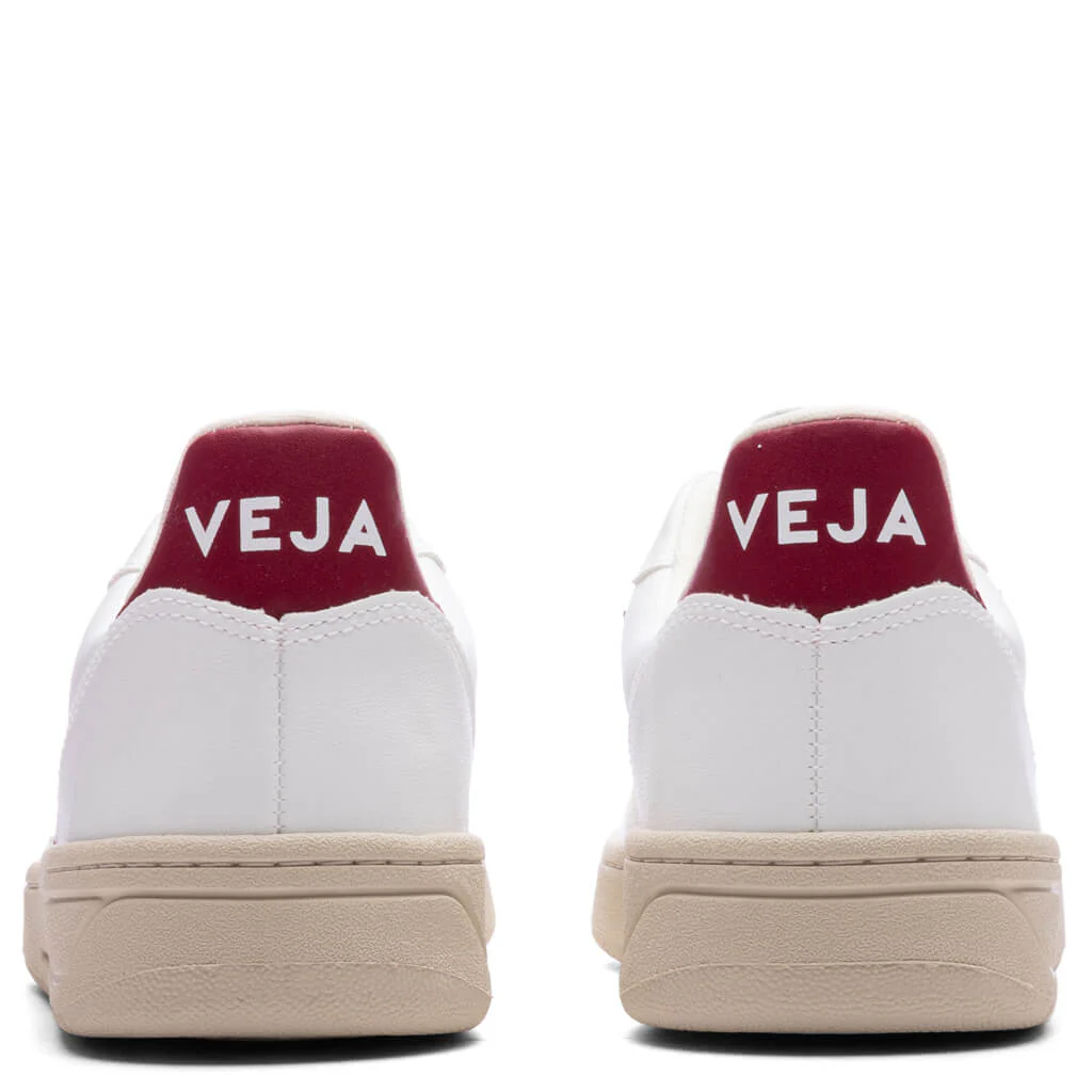 Women's V-10 CWL - White/Marsala - Image 4