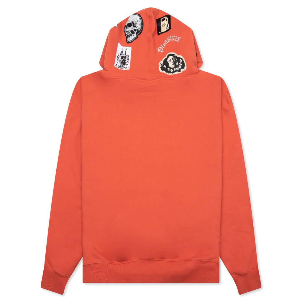 Worms Hoodie - Rust - Image 2