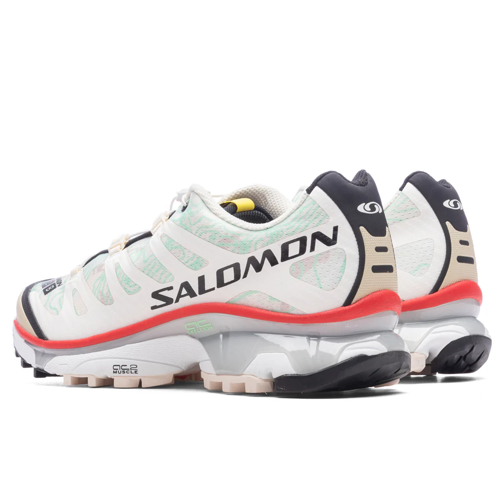XT-4 OG Topography - Vanilla/White/Poppy Red - Image 3