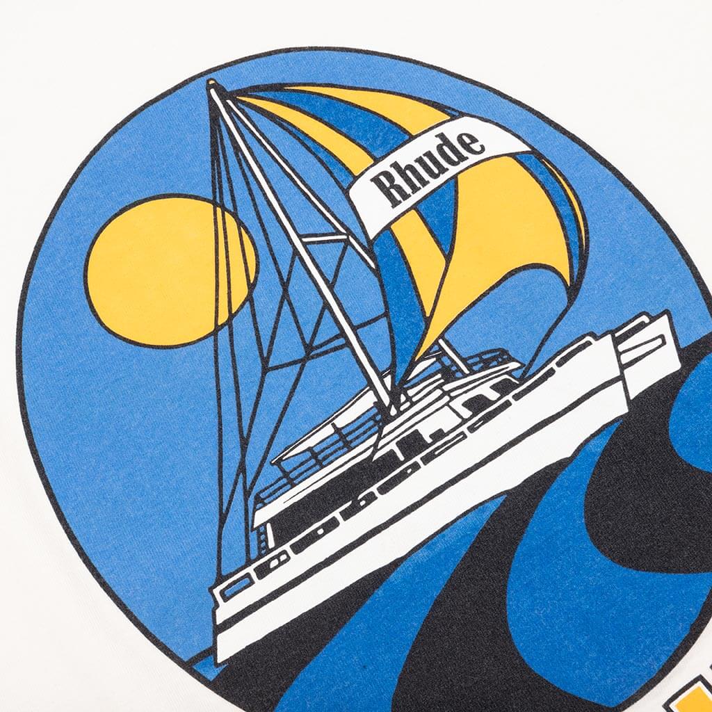 Yacht Club Tee - Vintage White - Image 3