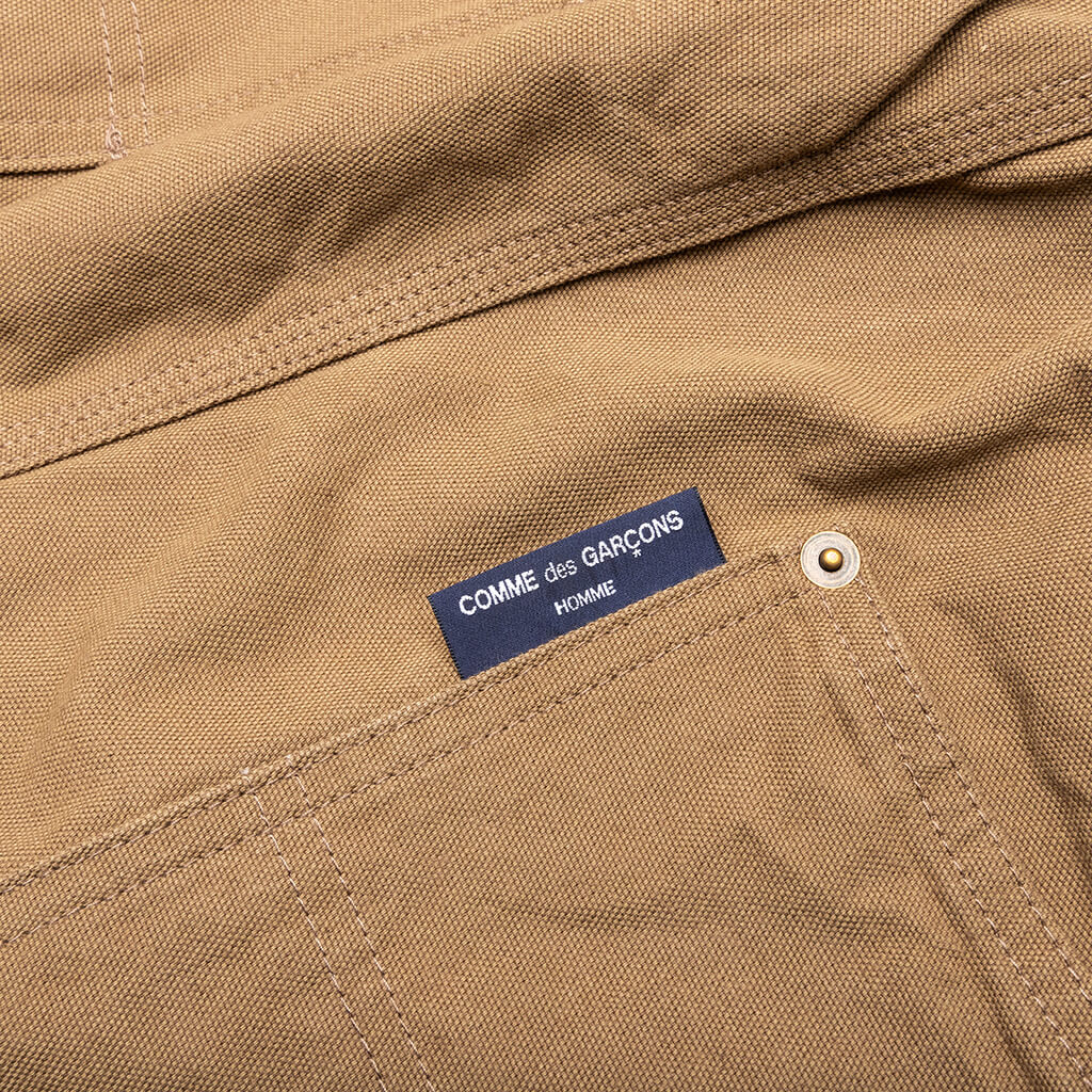 Yarn Dyed Pants - Khaki - Image 5