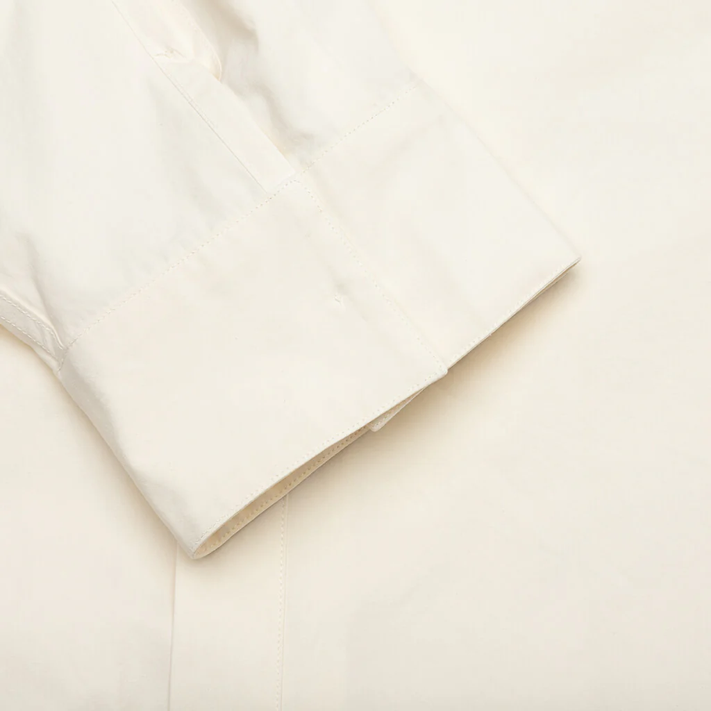 Layered Jewel Detail Shirt - Coconut - Image 5